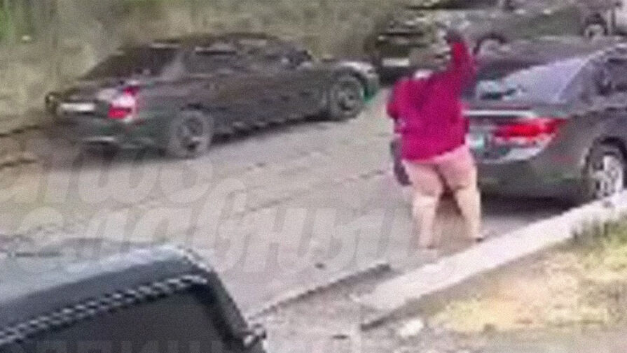 Женщина без нижнего белья побила стекла автомобилей в Ростове-на-Дону